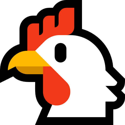 Chicken as drawn by Microsoft in Windows 10 October 2018 Update