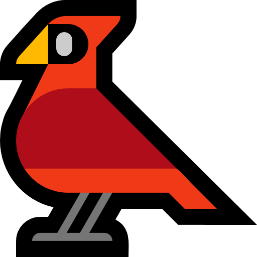 Bird as drawn by Microsoft in Windows 10 October 2018 Update