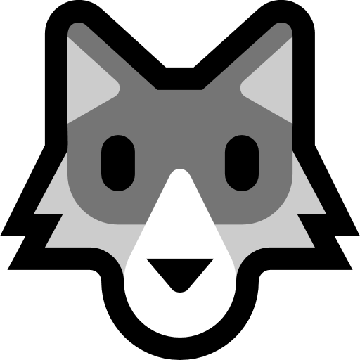 Lobo as drawn by Microsoft in Windows 10 October 2018 Update