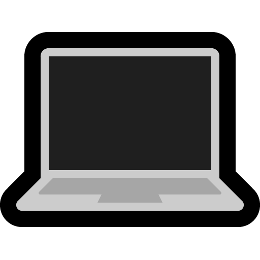 Laptop as drawn by Microsoft in Windows 10 October 2018 Update
