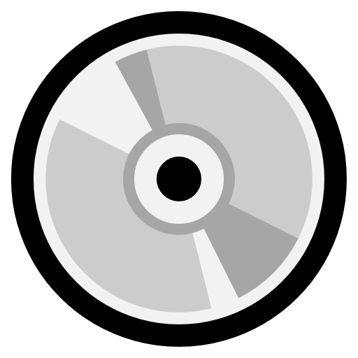 Optical Disk as drawn by Microsoft in Windows 10 October 2018 Update