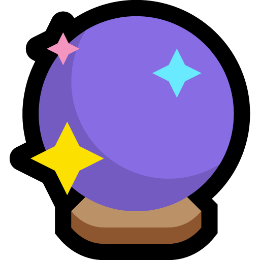 Crystal Ball as drawn by Microsoft in Windows 10 October 2018 Update