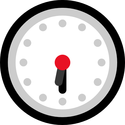 Six-Thirty as drawn by Microsoft in Windows 10 October 2018 Update