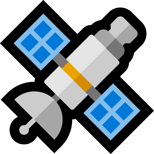 Satellite as drawn by Microsoft in Windows 10 October 2018 Update