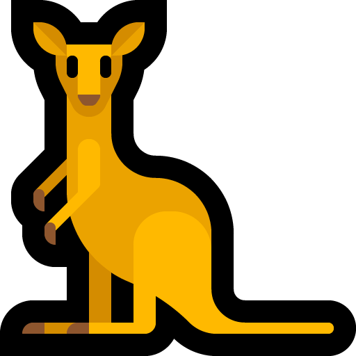 Kangaroo as drawn by Microsoft in Windows 10 October 2018 Update