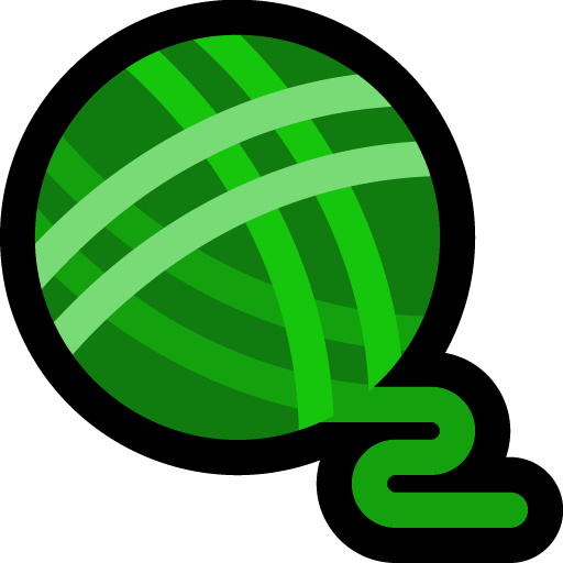 Yarn as drawn by Microsoft in Windows 10 October 2018 Update