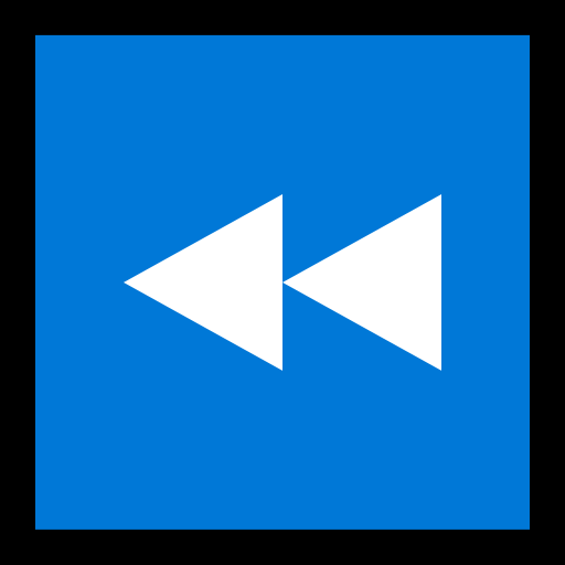 Bouton Retour Rapide as drawn by Microsoft in Windows 10 October 2018 Update