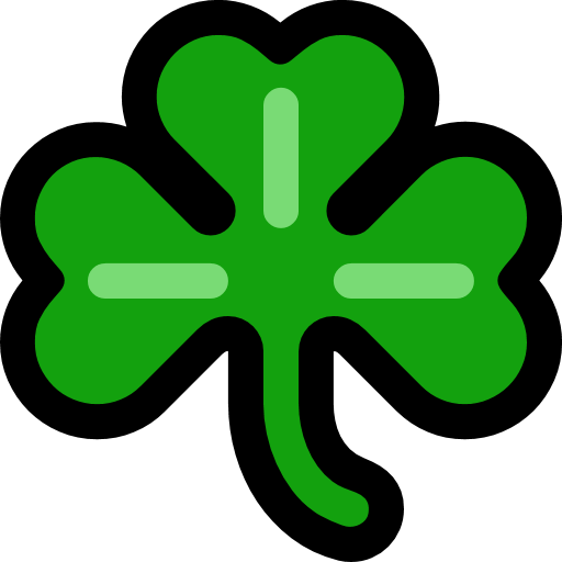 Shamrock as drawn by Microsoft in Windows 10 October 2018 Update
