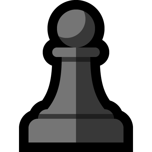 Chess Pawn as drawn by Microsoft in Windows 10 October 2018 Update