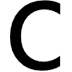 Regional Indicator Symbol Letter C, the design in this release