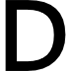 Regional Indicator Symbol Letter D, the design in this release