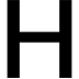 Regional Indicator Symbol Letter H, the design in this release