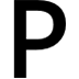 Regional Indicator Symbol Letter P, the design in this release