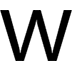 Regional Indicator Symbol Letter W, the design in this release