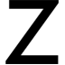 Regional Indicator Symbol Letter Z, the design in this release
