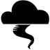 Tornado as drawn by Microsoft in Windows 10