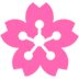 Cherry Blossom as drawn by Microsoft in Windows 10
