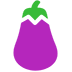 Eggplant as drawn by Microsoft in Windows 10