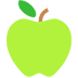 Green Apple as drawn by Microsoft in Windows 10