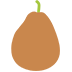 Pear as drawn by Microsoft in Windows 10