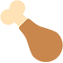 Poultry Leg as drawn by Microsoft in Windows 10