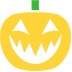 Jack-O-Lantern as drawn by Microsoft in Windows 10