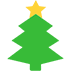 Christmas Tree as drawn by Microsoft in Windows 10