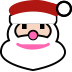 Santa Claus: light skin tone — Microsoft