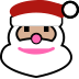 Santa Claus: medium-light skin tone — Microsoft