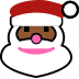 Santa Claus: medium-dark skin tone — Microsoft