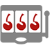 Slot Machine as drawn by Microsoft in Windows 10