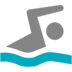 Person Swimming, the design in this release