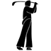 Person Golfing as drawn by Microsoft in Windows 10