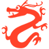 Dragon as drawn by Microsoft in Windows 10