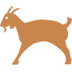 Goat as drawn by Microsoft in Windows 10