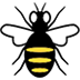 Honeybee as drawn by Microsoft in Windows 10