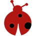 Lady Beetle as drawn by Microsoft in Windows 10