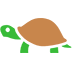 Turtle as drawn by Microsoft in Windows 10