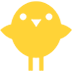 Front-Facing Baby Chick, the design in this release