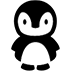 Pingüino as drawn by Microsoft in Windows 10