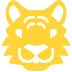 Tiger Face as drawn by Microsoft in Windows 10