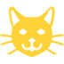 Cat Face as drawn by Microsoft in Windows 10