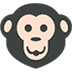 Monkey Face as drawn by Microsoft in Windows 10