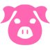 Pig Face as drawn by Microsoft in Windows 10