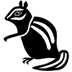 Streifenhörnchen as drawn by Microsoft in Windows 10