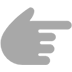 Backhand Index Pointing Right, the design in this release