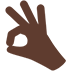 OK Hand: Dark Skin Tone, the design in this release