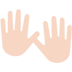 Open Hands: Light Skin Tone, the previous design
