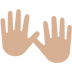 Open Hands: Medium-Light Skin Tone, the previous design