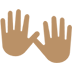 Open Hands: Medium Skin Tone, the previous design